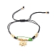 Adjustable Nylon Thread Braided Bead Bracelets Sets(BJEW-JB06436)-6