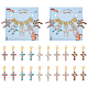 Religion Theme Cross Stitch Markers(HJEW-AB00186)-1