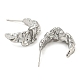 Brass Stud Earrings(EJEW-K264-02P)-2