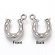 Tibetan Style Alloy Charms(X-TIBEP-T002-81AS-RS)-1
