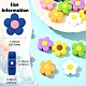 14pcs 7 couleurs perles de silicone(SIL-CJ0002-90)-2