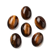 Natural Tiger Eye Cabochons, Grade AB, Oval, 16x12x5mm(G-G145-01B-56)