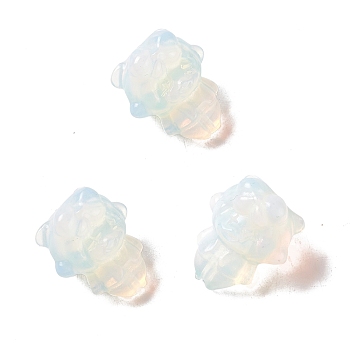 Opalite Beads, Sheep, 17.5~18x15x11.5~12mm, Hole: 1.2mm