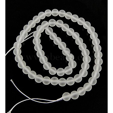 Quartz Crystal Beads Strands(G497-4mm)-2