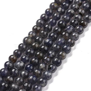 Round Iolite Beads