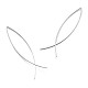 boucles d'oreilles en laiton minimalistes(EJEW-TA0010-01S)-4