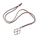 Crystal Holder Cage Necklace(NJEW-JN04587-03)-2