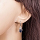 Platinum Tone Stainless Steel Dangle Earrings(EJEW-EE0002-04B)-4