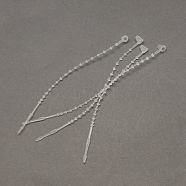 Plastic Cable Ties, Tie Wraps, Zip Ties, Clear, 178x2mm, 1000pcs/bag(OCOR-R004-178mm)