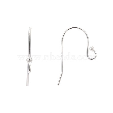 925 Sterling Silver Earring Hooks(STER-K167-051A-S)-2