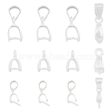 dicosmetic 12pcs 3 styles 925 bélières à pendentif en argent sterling(STER-DC0001-12)-1