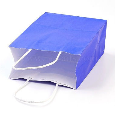 Pure Color Kraft Paper Bags(AJEW-G020-C-04)-4