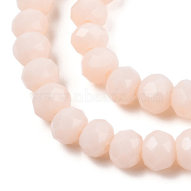 Opaque Solid Color Glass Beads Strands(EGLA-A034-P8mm-D17)-3