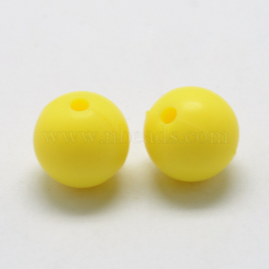 Food Grade Eco-Friendly Silicone Beads(SIL-R008A-18)-2
