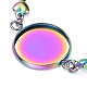Rainbow Color 304 Stainless Steel Bracelet Making(STAS-L248-009M)-4