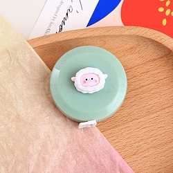 Plastic Tape Measure, Soft Retractable Sewing Tape Measure, for Body, Sewing, Tailor, Cloth, Sheep, 1500mm(PW-WG31E72-04)