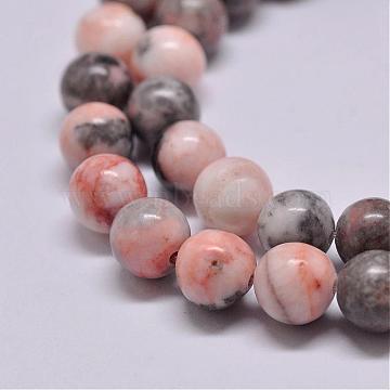 pink agate beads