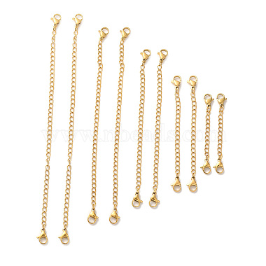 Real 18K Gold Plated 304 Stainless Steel Chain Extender