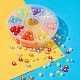 400Pcs 8 Colors Transparent Acrylic Beads(TACR-YW0001-44)-5