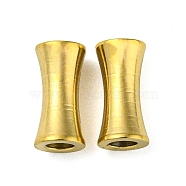 Ion Plating(IP) 304 Stainless Steel Beads, Bamboo Joint, Real 18K Gold Plated, 8x4mm, Hole: 2mm(STAS-P341-14A-G)