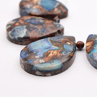 Assembled Bronzite and Imperial Jasper Beads Strands(G-P297-P01)-2