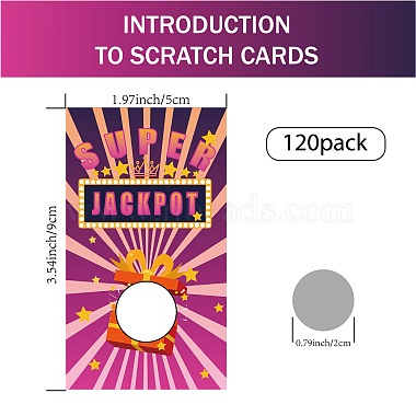 120 Sheets Rectangle Coated Scratch Off Film Reward Cards(DIY-CP0006-92K)-2