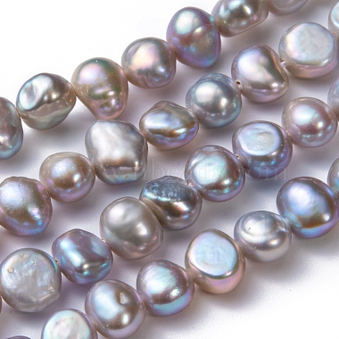 Natural Cultured Freshwater Pearl Beads Strands(X-PEAR-R064-24)-5