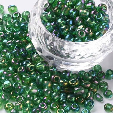 4mm DarkGreen Glass Beads