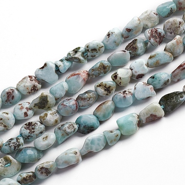 Natural Larimar Beads Strands(X-G-D0002-B38)-4