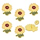 Sonnenblumen-Emaille-Pin(JEWB-SZ0001-55)-1