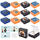 16Pcs 4 Patterns Square Halloween Foldable Creative Paper Gift Box(CON-BC0007-01)-1