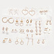 180pcs 5 perles d'imitation en verre de style(GLAA-AR0001-64)-6