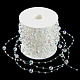 Acrylic Round Beaded Link Chains(DIY-MB0007-001A)-4