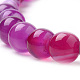 Chapelets de perles en agate à rayures naturelles/agates à bandes(X-G-S259-04G-6mm)-3