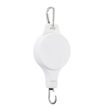 Plastic Outdoor Hook, White, 19.5x7.3x2.5cm