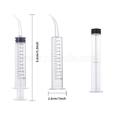 Benecreat jeringa de inyección de plástico de 12 ml(TOOL-BC0008-34)-2