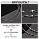 Tarnish Resistant Casual Style 304 Stainless Steel Snake Chain Choker Necklaces(STAS-O037-05)-3