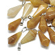 Natural & Synthetic Mixed Stone Pendants(G-T084-M)-2