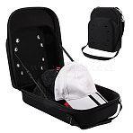 EVA Hat Storage Handbag, Hat Travel Case, Black, 325x270x130mm(AJEW-WH0709-237A)