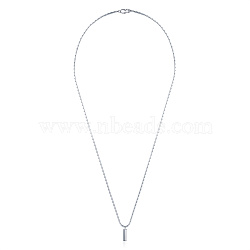 Stainless Steel Pendant Necklaces, Cuban Chain Necklaces for Men(AO9889-2)