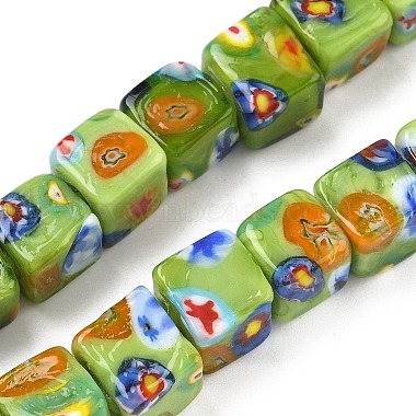 Handgefertigte Millefiori Lampwork Perlen(LAMP-G170-04)-2