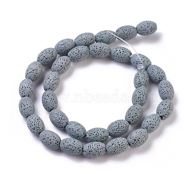 Natural Lava Rock Beads Strands(G-F643-A04)-2