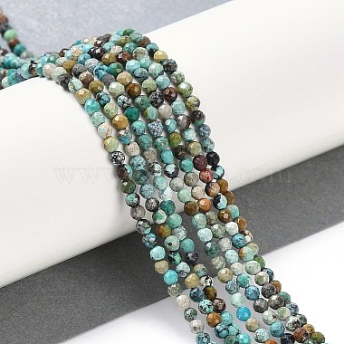 Natural African Turquoise(Jasper) Beads Strands(G-N342-29A)-2