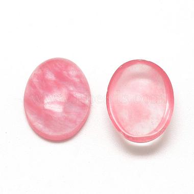 Watermelon Stone Glass Cabochons(G-R415-13x18-40)-2