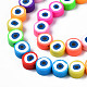 Handmade Polymer Clay Bead Strands(X-CLAY-N006-74)-3