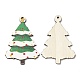 большие деревянные подвески с рождественским принтом на одно лицо(WOOD-D025-41)-1