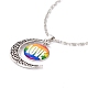 collar del orgullo del arco iris(NJEW-F291-01A)-1