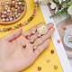 2 brins de perles de jade blanc naturel(G-ME0001-19)-3