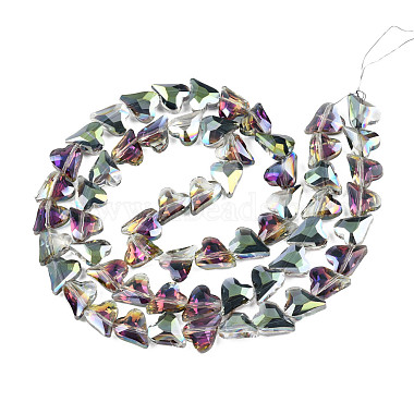Electroplate Transparent Glass Beads Strands(EGLA-N002-44-08)-2