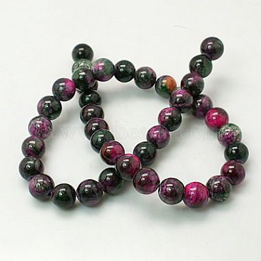 Jade Beads Strands(G-D264-6mm-XH20)-2